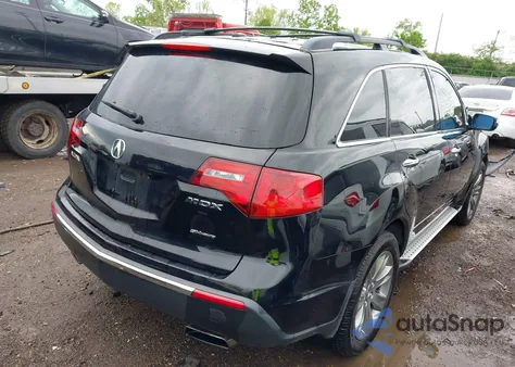 2011 Acura Mdx Advance Package from USA, damaged, VIN 2HNYD2H71BH506434
